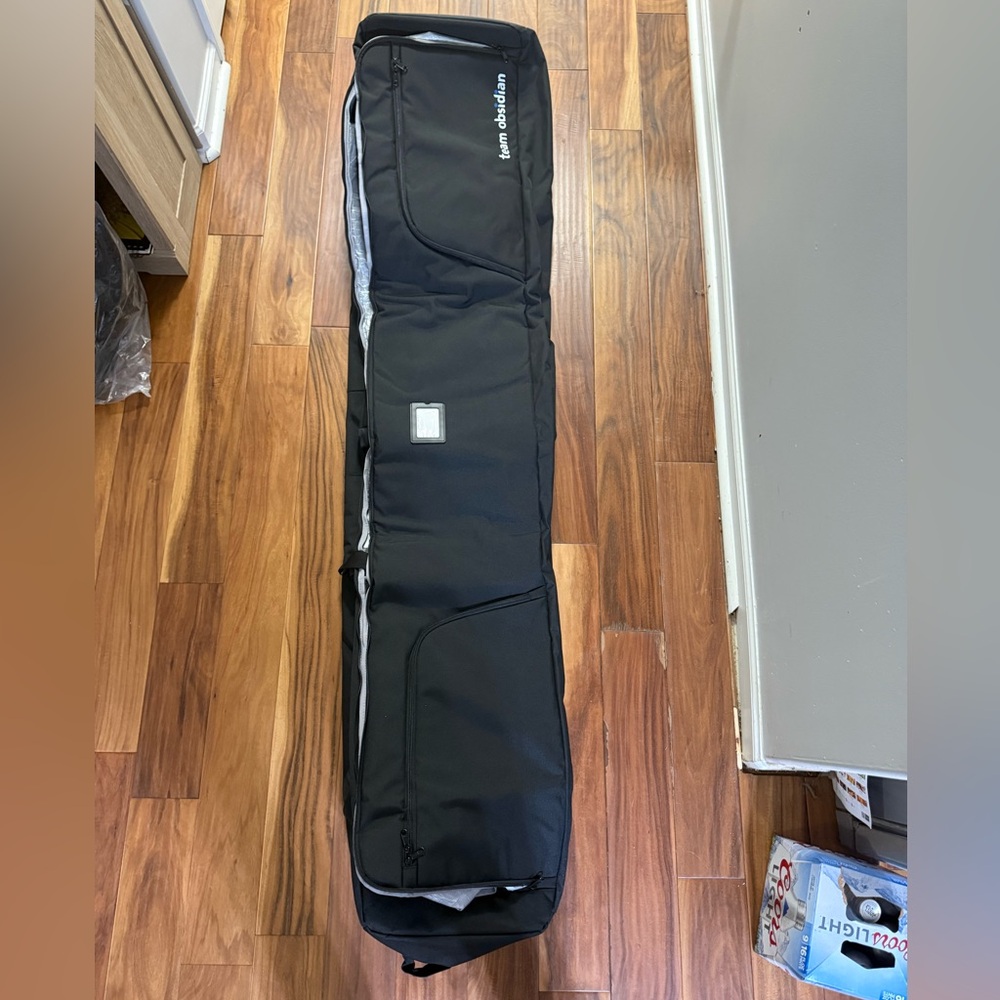 Black Team Golf Travel Bag